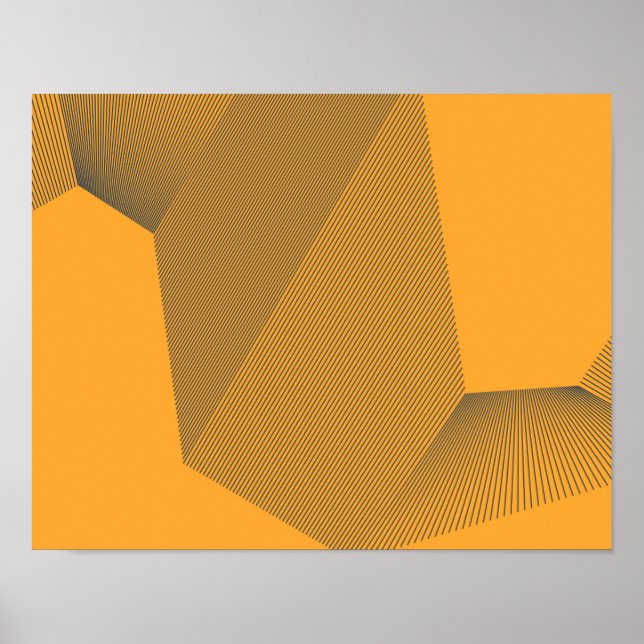 Modern, urban, gult, djärv enkel rörelse-idé poster (Framsidan)