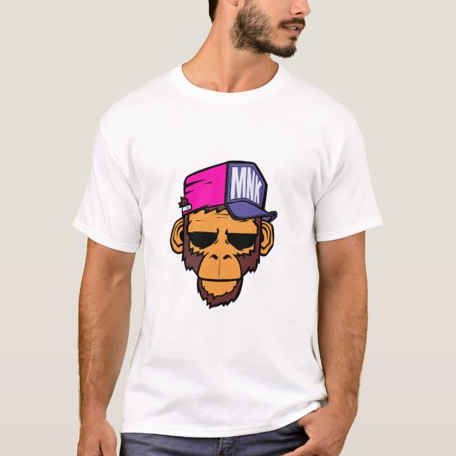 Modern Urban Monkey T Shirt (Framsida)