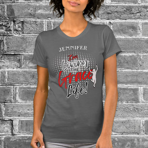 Modern urban-skript Grace Life Monogram Winner T Shirt