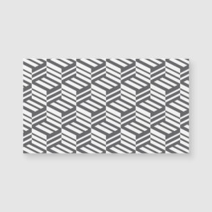 Modern, urbant, dynamisk, vågad geometrisk kub mön