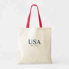 Modern USA Grundad 1776 Tygkasse