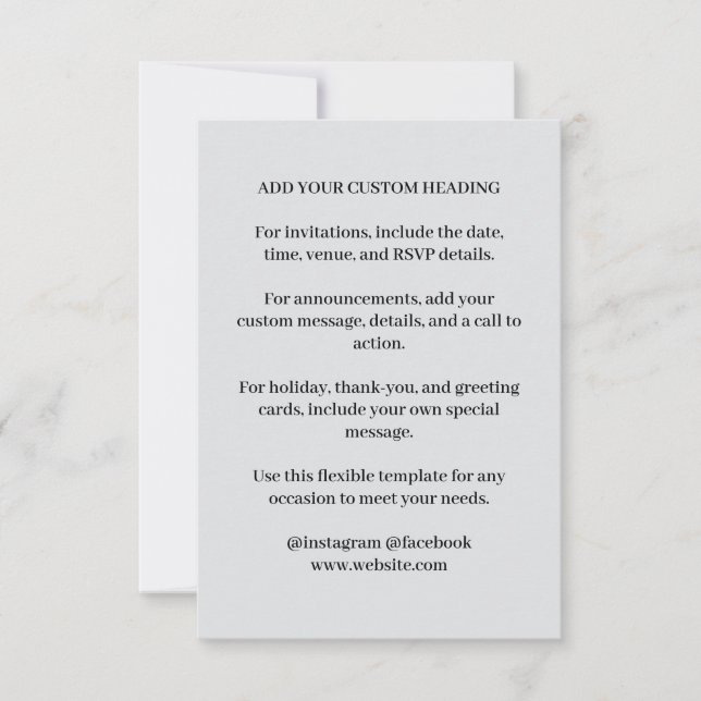 Modern utformning av skannbar QR-evenemangsinbjuda Inbjudningar (Framsida)