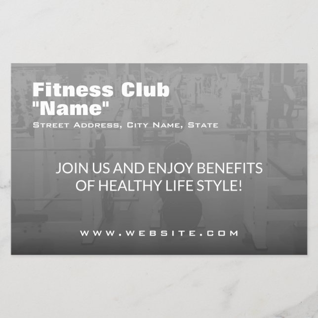 Modern utformning av trendiget i stil flygblad (Framsidan)