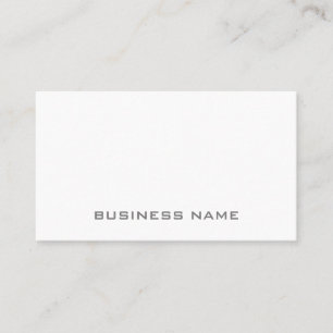 Modern utjämnad elegant med minimal Professionell Visitkort