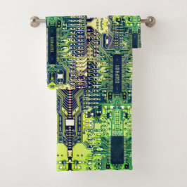 Modern utskrift av kretskort Design Add Namn Geeky