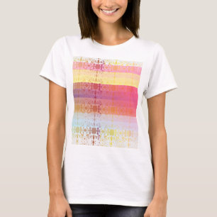 Modern utskrift t shirt