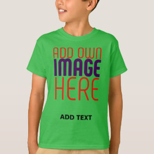 MODERN UTSKRIVBAR SHAMROCK GRÖN BILD TEXTMALL T SHIRT