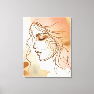 Modern väggdekan canvastryck