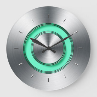 Modern väggklocka för köksfack Metall