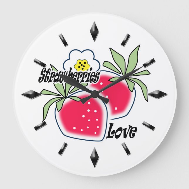 Modern väggklocka. stor klocka (Framsida)