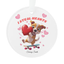 Modern Valentine Ornaments for Girlkompis Gifts