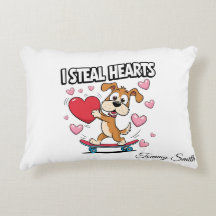 Modern Valentine Pillows for Par