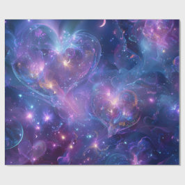 Modern Valentine Wrapping Paper– Abstract Colorful Presentpapper