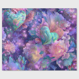 Modern Valentine Wrapping Paper– Abstract Colorful Presentpapper