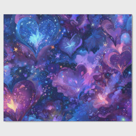 Modern Valentine Wrapping Paper– Abstract Colorful Presentpapper