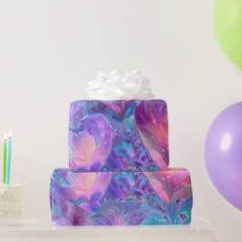 Modern Valentine Wrapping Paper– Abstract Colorful Presentpapper