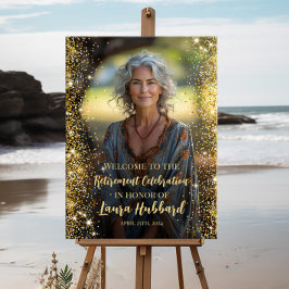 Modern välkomstsignal för pension poster