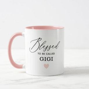 Modern välsignad till att kallas Gigi Mors dag Mugg