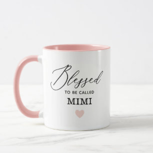 Modern välsignad till Mimi Mors dag Mugg
