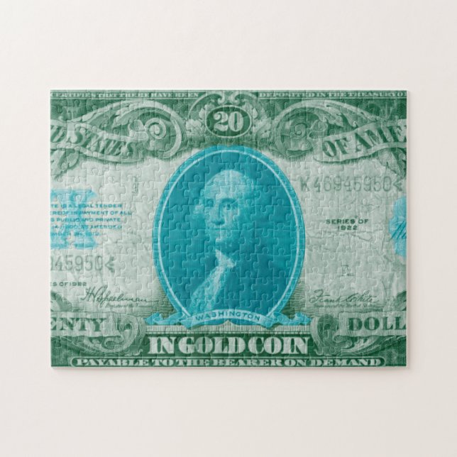 Modern valuta V Pussel (Horisontell)