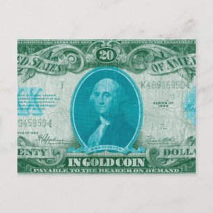 Modern valuta V Vykort