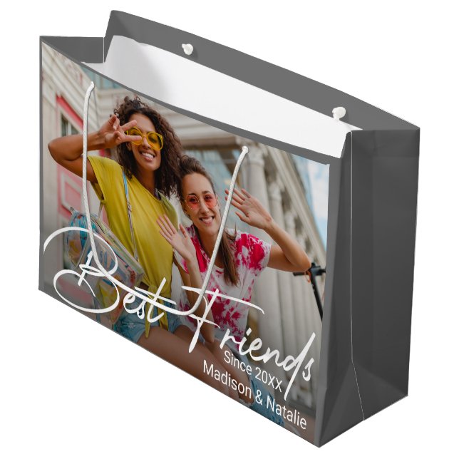 Modern Vänskap Photo Gift (Framsidan Vinklad)