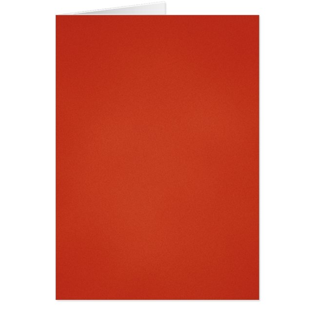 Modern varm röd grynig textur hälsningskort (Framsidan)