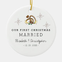 Modern vårt första julfoto