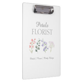 Modern varumärkesidentitet för boutique blomsterbu