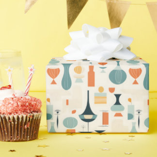 Modern Vas-form i mitten av århundradet Presentpapper