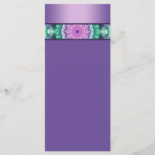 Modern Vatten Lily mandala (Framsida)