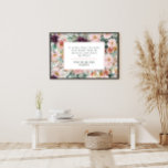 Modern vattenfärgsfamiljs elegant av blommigt poster<br><div class="desc">Modern blommigt med vattenfärg,  vackra citattecken elegant med hemdekorteckning poster rosa och lila gigabild design. På trendens blommigt är bladverk en vacker botanisk utformning. En del av en modern samling.</div>