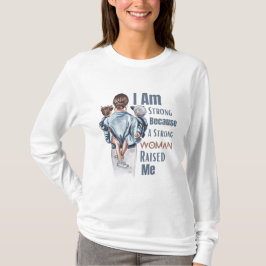 Modern vattenfärgspresent från Mor-dagen T Shirt