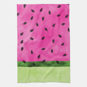 Modern vattenmelon kökshandduk