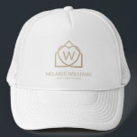 Modern verklig Gods-Logotyp för säljfrämjande åtgä Keps<br><div class="desc">Höj ditt riktiga Gods-varumärke med Premium-befordringsartiklar! Se till att dina klienter aldrig glömmer ditt namn med Truckerkeps för personlig. Perfekt för sammanfogning av information om egendom och kontaktinformation. Den här anteckningsinformationen ger dig behålla att tänka på. Gör en påstående av professionalism med produkter som är märkta med anpassningsbar. Imponera på...</div>