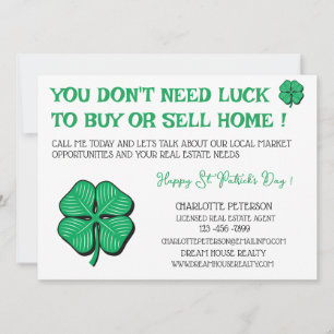 Modern verklig St patrick's day i Gods Kort