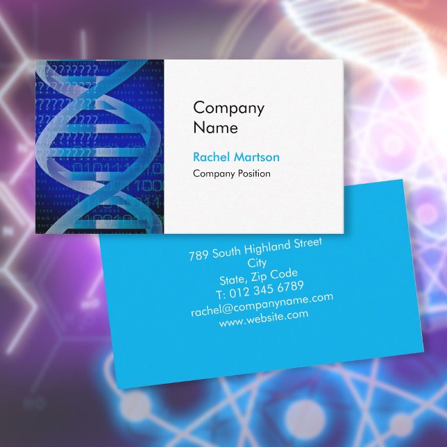 Modern vetenskap DNA Visitkort (Modern Science DNA Business Card)