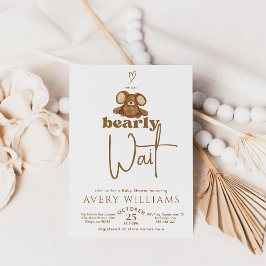 Modern vi kan tidigt vänta på babydusch inbjudningar