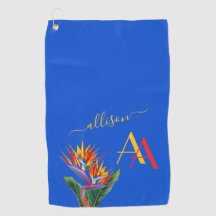 Modern Vibrant Blommigt Anpassningsbar Monogram