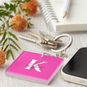 Modern Vibrant Personlig Monogram Namn -