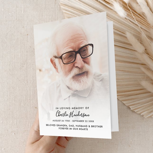 Modern Vikad 4-sidig 1-foto firande av livet Program (Skapare uppladdad)