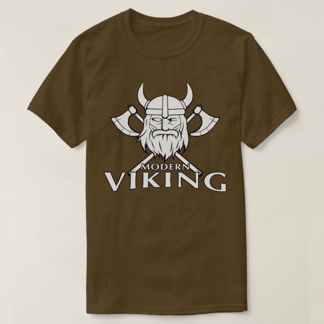 Modern Viking Logotyp T Shirt (Design framsida)