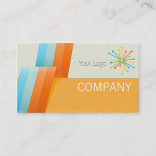 Modern vikt papper visitkort
