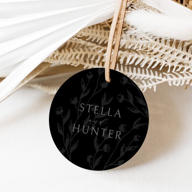 Modern Viktoriansk Elegant Grönska Gåvor Etiketter (Skapare uppladdad)