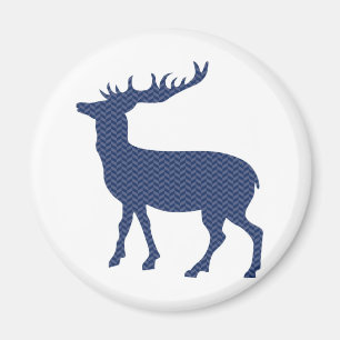 Modern vildhjort magnet