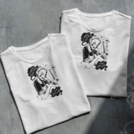 Modern vinklingsposition t shirt