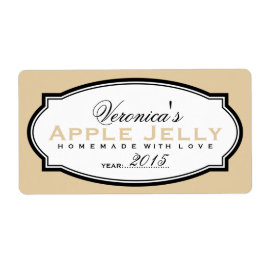 MODERN VINTAGE BEIGE | PERSONLIG STICKER FRAKTSEDEL