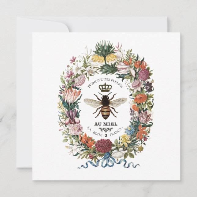 MODERN VINTAGE BOTANICAL QUEEN BEE (Framsida)