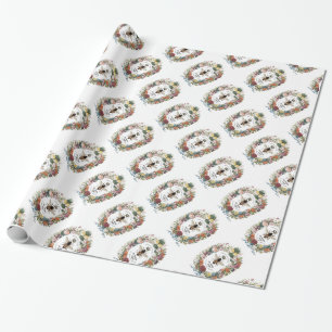 MODERN VINTAGE BOTANICAL QUEEN BEE PRESENTPAPPER