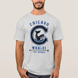 Modern Vintage Chicago Whales Est. T Shirt